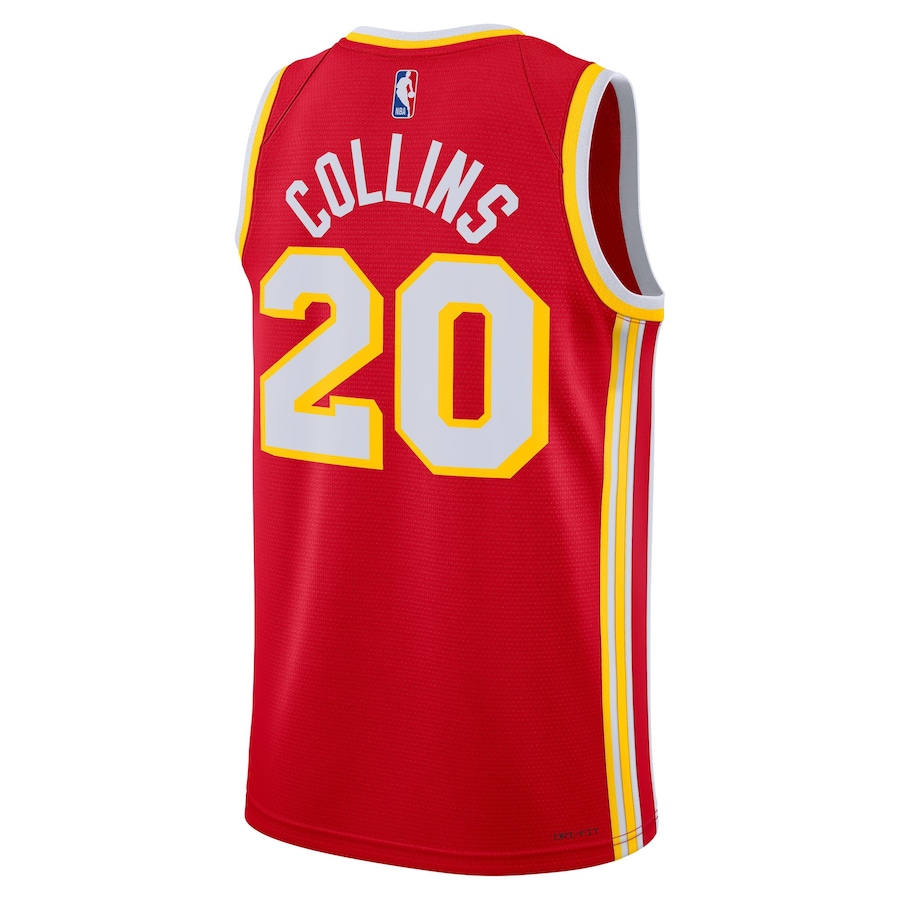 Men's Atlanta Hawks John Collins Red 2022-23 Swingman Jersey - Icon Edition
