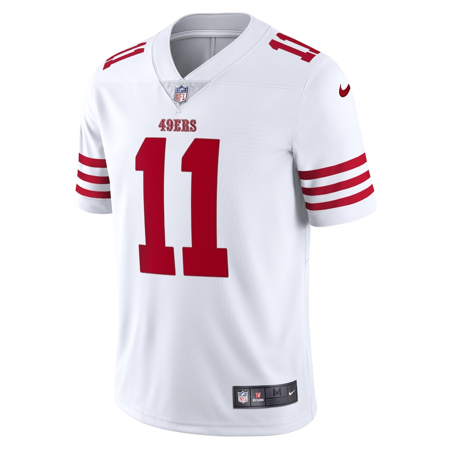 Men’s San Francisco 49ers Brandon Aiyuk Nike White Vapor Limited Jersey