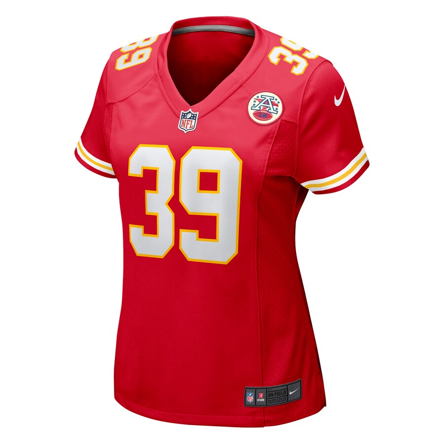 Women’s Kansas City Chiefs Zayne Anderson Nike Red Player Game Jersey