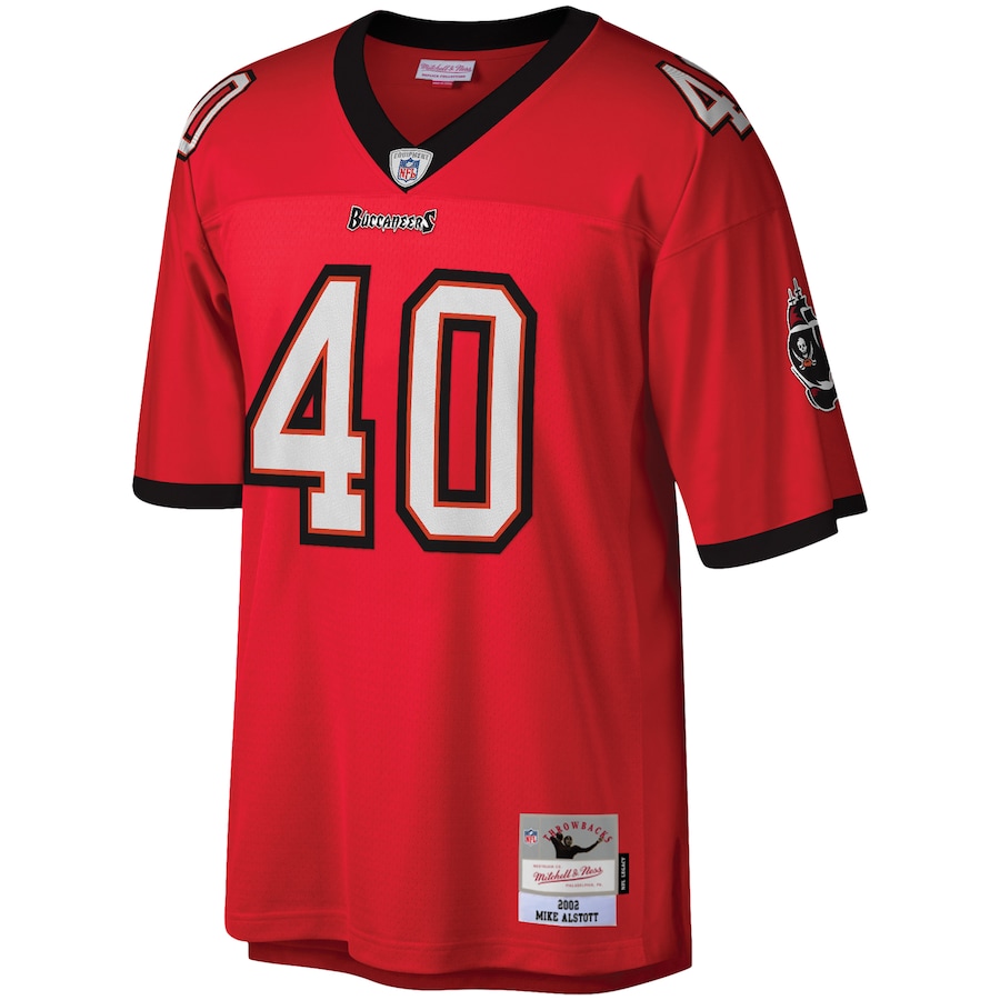 Men’s Tampa Bay Buccaneers Mike Alstott Mitchell & Ness Red Legacy Replica Jersey