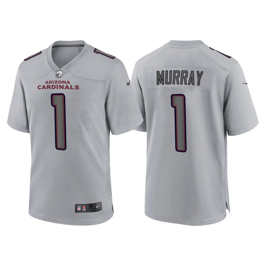 Arizona Cardinals Kyler Murray Gray Atmosphere Fashion Stitched Jersey
