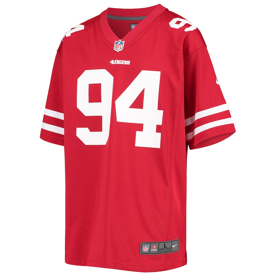 Youth San Francisco 49ers Solomon Thomas Nike Scarlet Game Player Jersey
