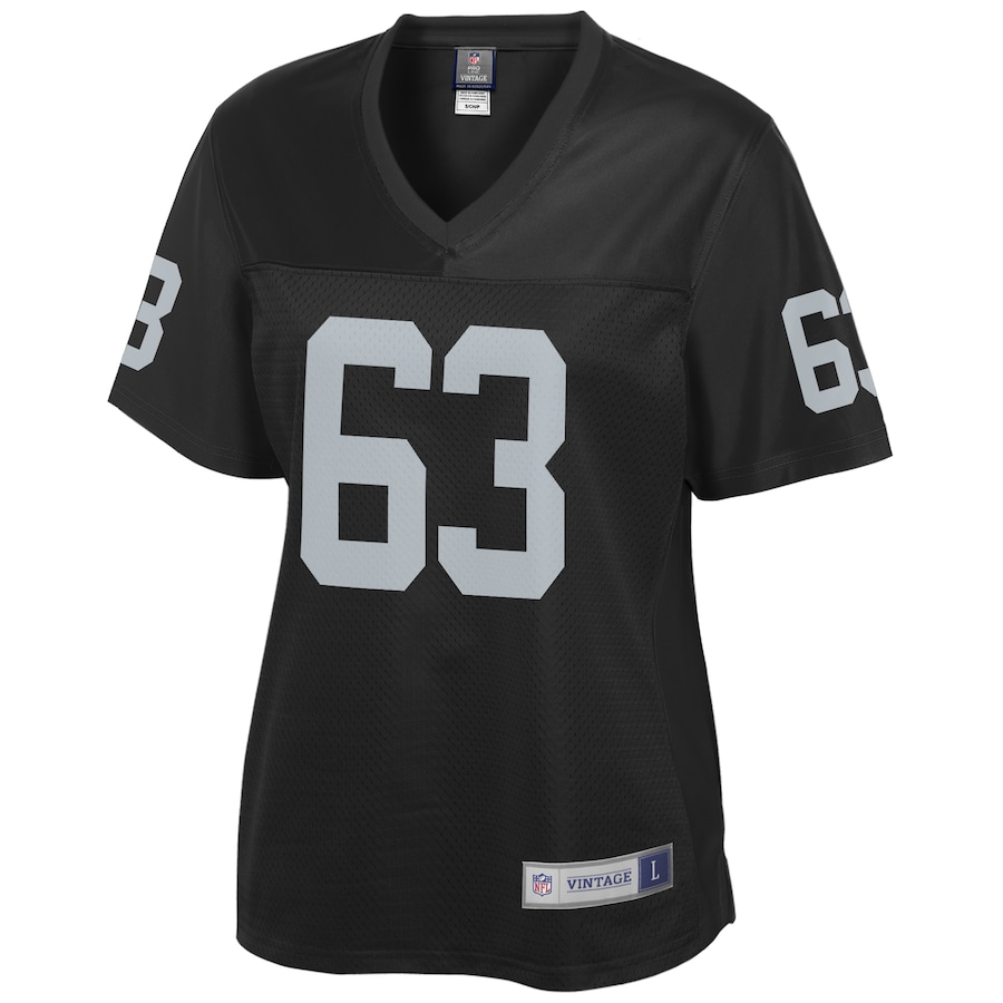 Women’s Las Vegas Raiders Gene Upshaw NFL Pro Line Black Retired Player Jersey