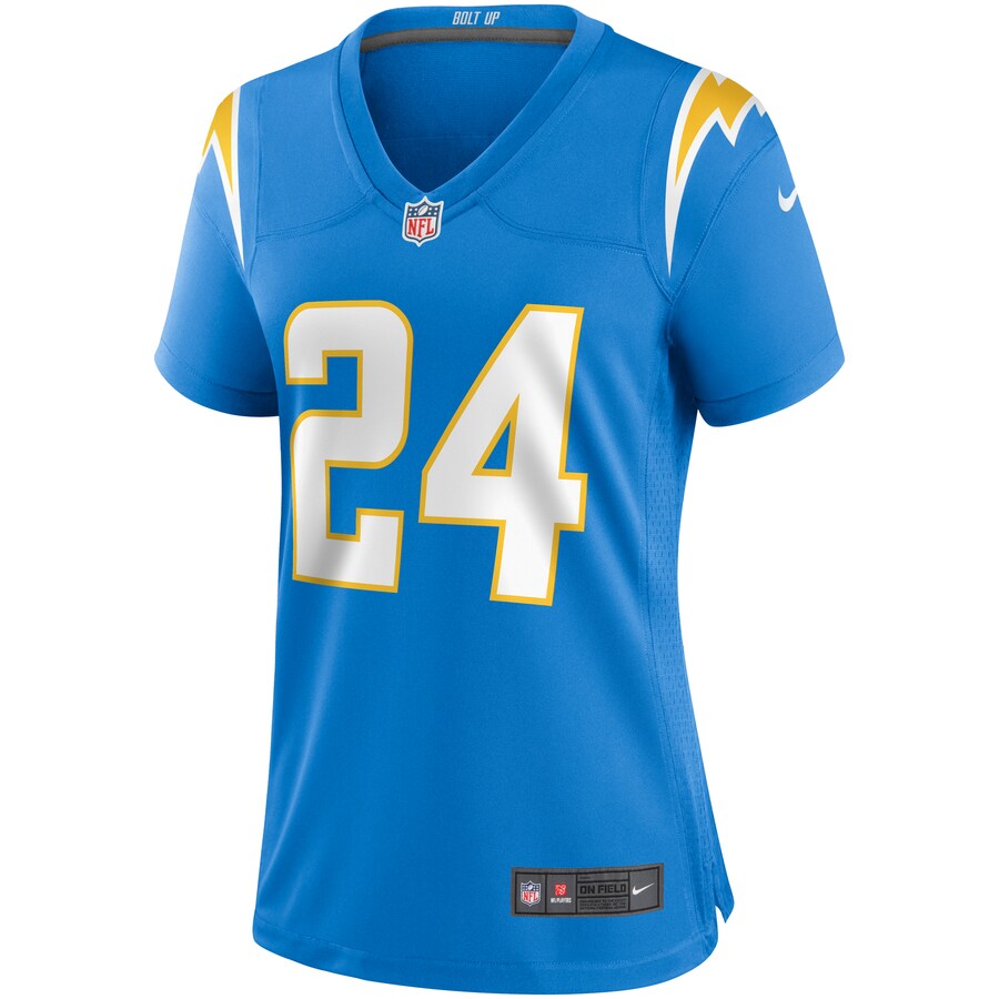 Women’s Los Angeles Chargers Nasir Adderley Nike Powder Blue Game Jersey
