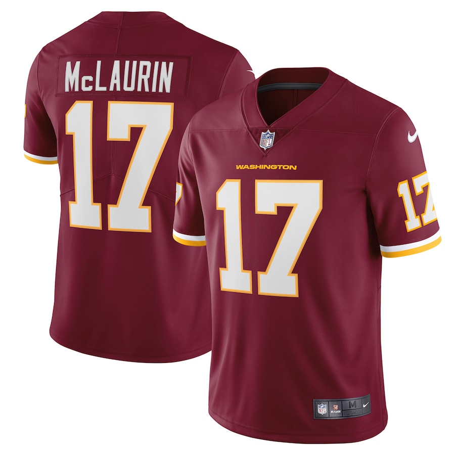 Men’s Washington Football Team Terry McLaurin Nike Burgundy Vapor Limited Jersey