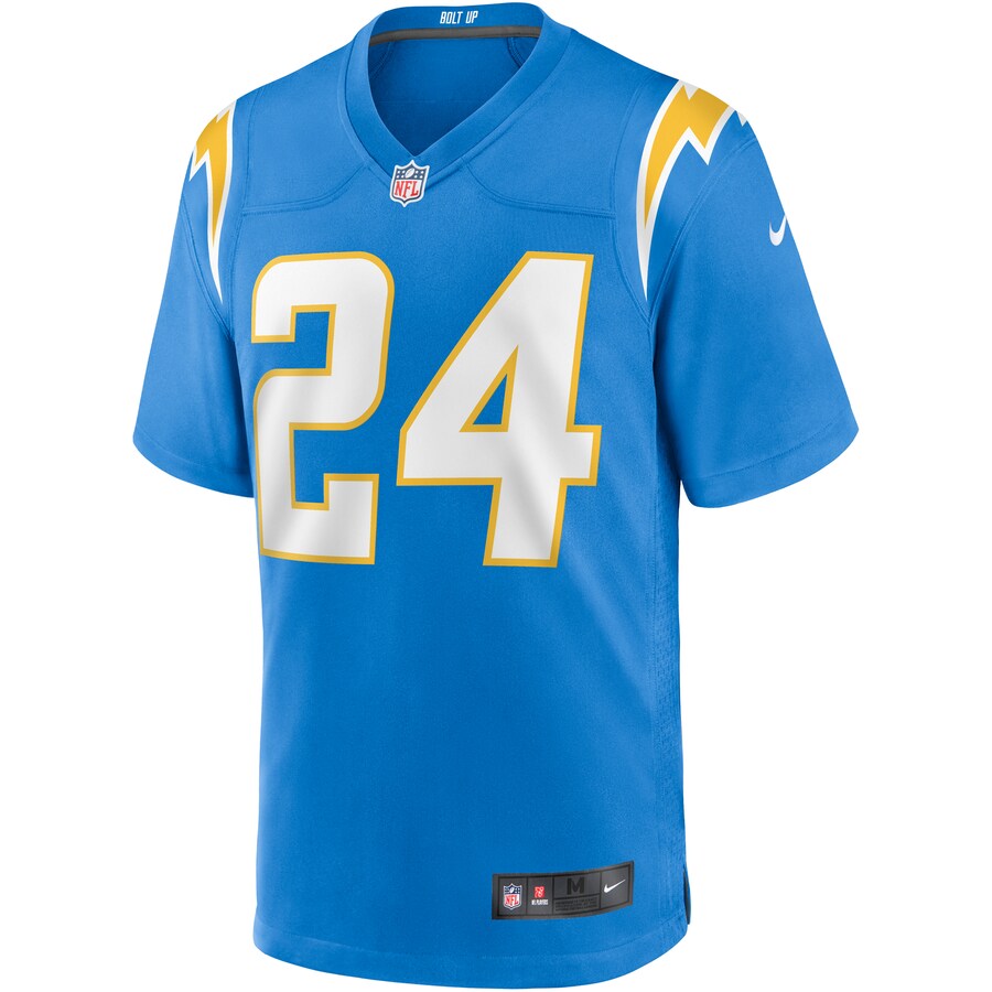 Men’s Los Angeles Chargers Nasir Adderley Nike Powder Blue Game Jersey