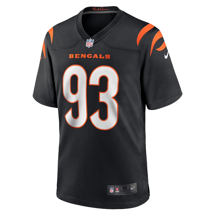 Men’s Cincinnati Bengals Jeffrey Gunter Nike Black Game Player Jersey
