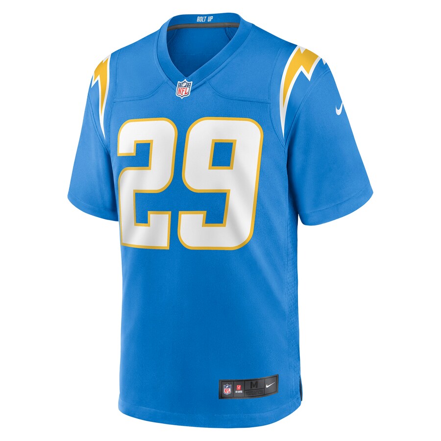 Men’s Los Angeles Chargers Mark Webb Jr. Nike Powder Blue Game Jersey