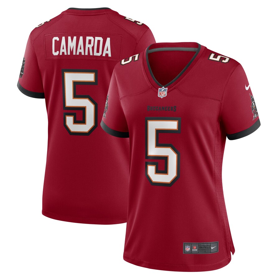 Women’s Tampa Bay Buccaneers Jake Camarda Nike Red Game Player Jersey