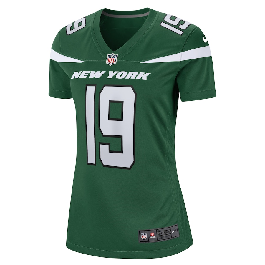 Women’s New York Jets Joe Flacco Nike Gotham Green Player Game Jersey