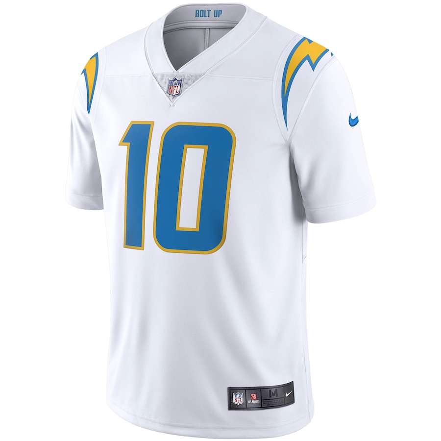 Men’s Los Angeles Chargers Justin Herbert Nike White Vapor Limited Jersey