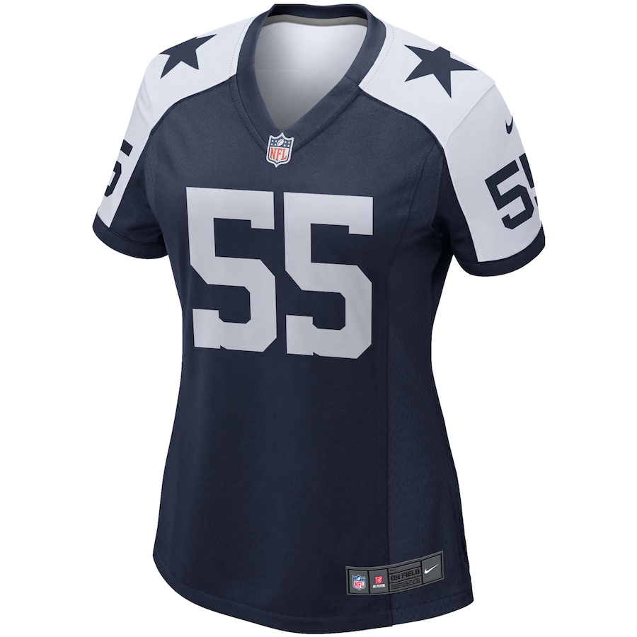 Women’s Dallas Cowboys Leighton Vander Esch Nike Navy Alternate Game Team Jersey