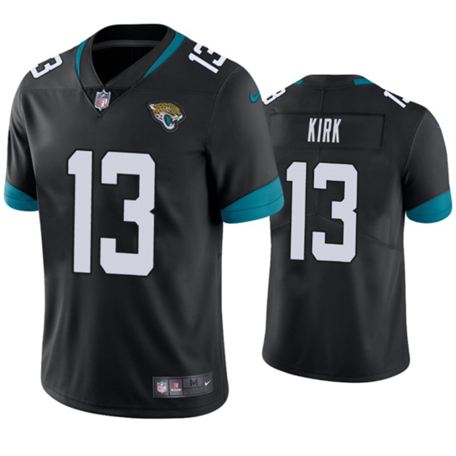 Men's Jacksonville Jaguars 13 Christian Kirk Black Vapor Untouchable Limited Stitched Jersey