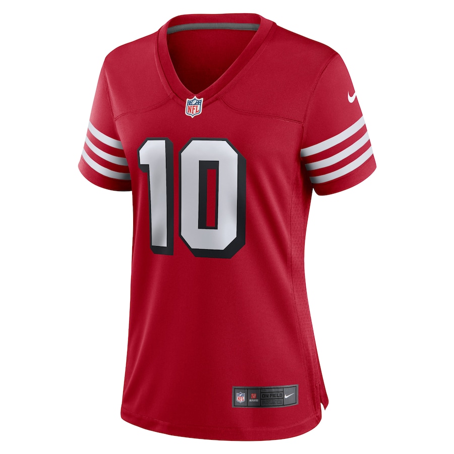 Women’s San Francisco 49ers Jimmy Garoppolo Nike Red Alternate Game Jersey