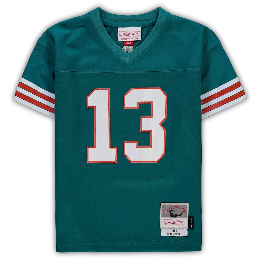 Preschool Miami Dolphins Dan Marino Mitchell & Ness Aqua 1984 Retired Legacy Jersey