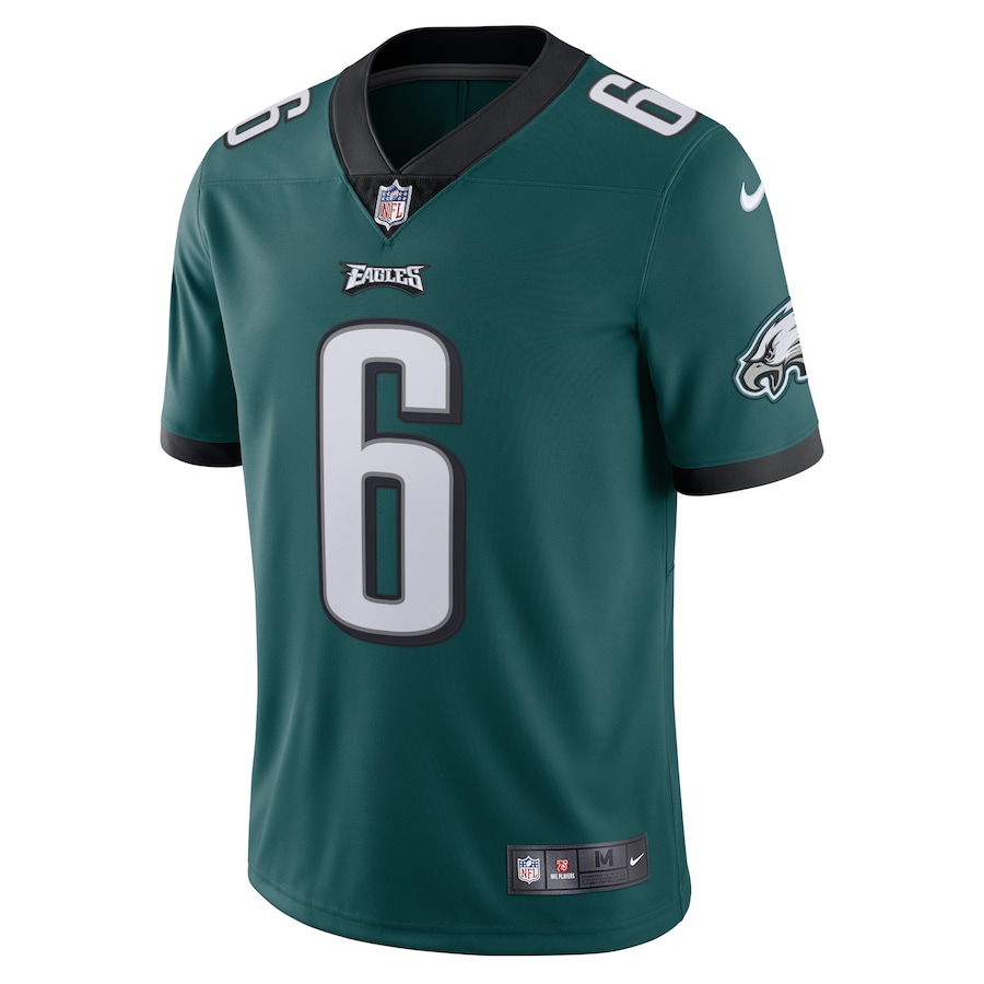 Men’s Philadelphia Eagles DeVonta Smith Nike Midnight Green Vapor Limited Jersey