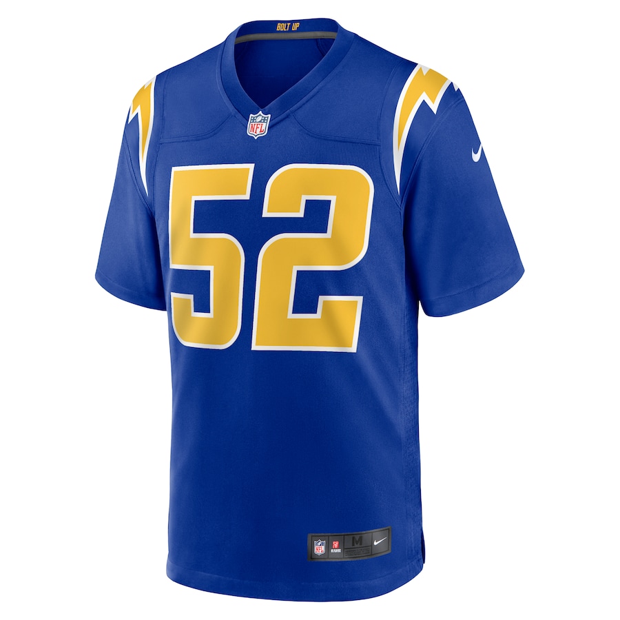 Men’s Los Angeles Chargers Khalil Mack Nike Royal Alternate Game Jersey