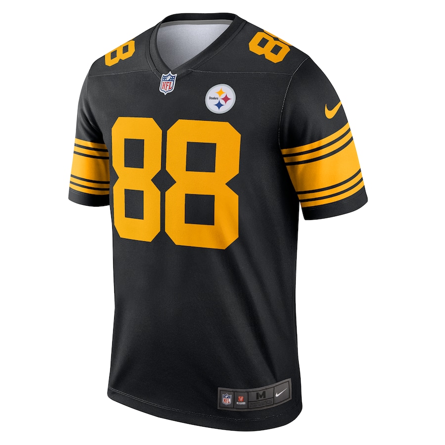 Men’s Pittsburgh Steelers Pat Freiermuth Nike Black Alternate Legend Jersey