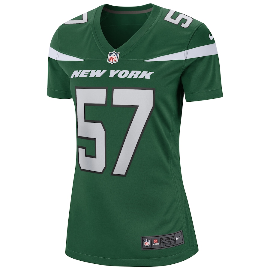 Women’s New York Jets C.J. Mosley Nike Gotham Green Game Player Jersey