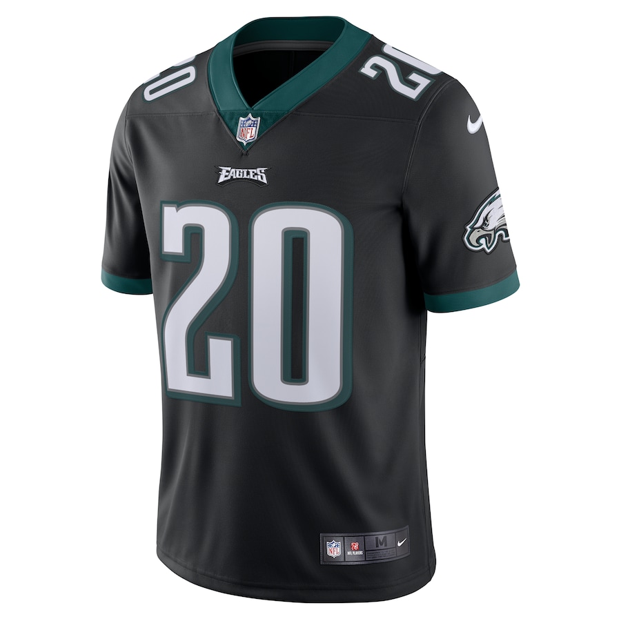 Men’s Philadelphia Eagles Brian Dawkins Nike Black Alternate Game Retired Player Limited Jersey