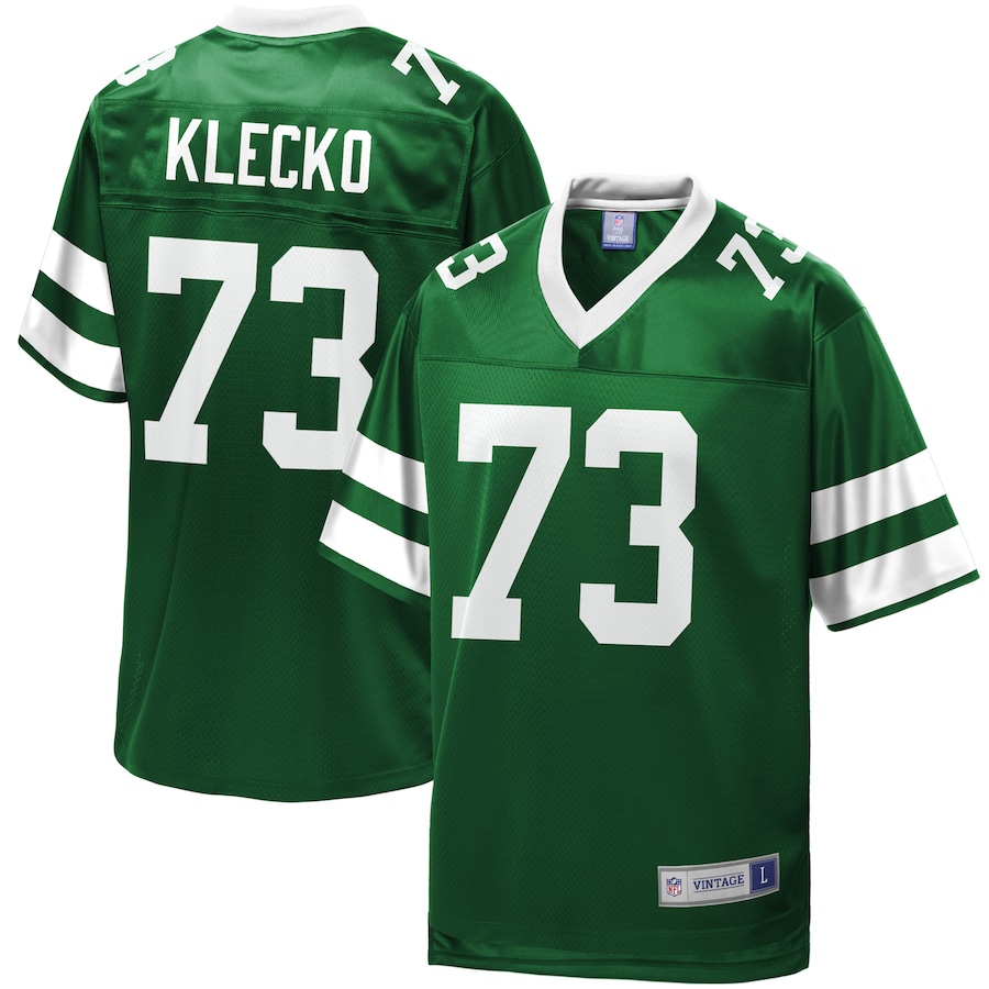 Men’s New York Jets Joe Klecko NFL Pro Line Green Retired Player Jersey