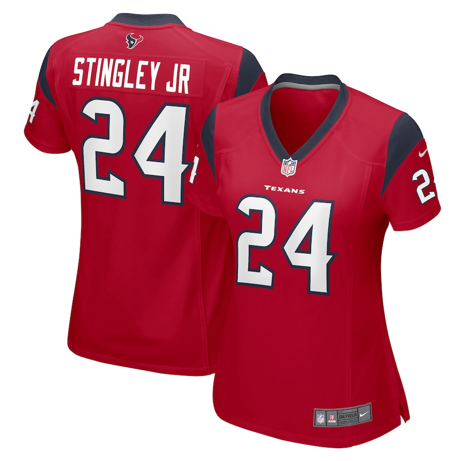 Women’s Houston Texans Derek Stingley Jr. Nike Red Player Game Jersey