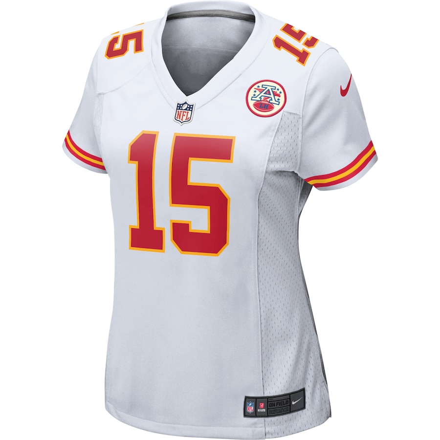 Women’s Kansas City Chiefs Patrick Mahomes Nike White Player Game Jersey