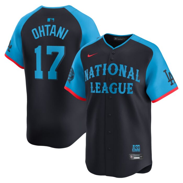 Men’s National League Shohei Ohtani Nike Navy 2024 MLB All-Star Game Limited Player Jersey