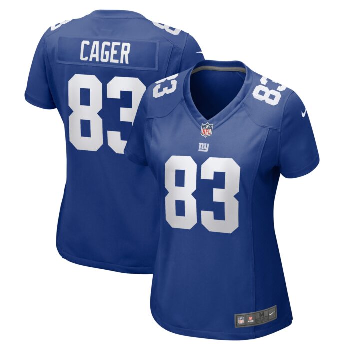 Women’s New York Giants Lawrence Cager Nike Royal Home Game Player Jersey