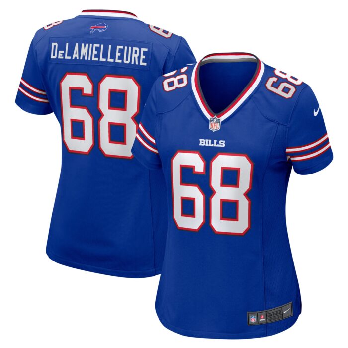 Women’s Buffalo Bills Joe DeLamielleure Nike Royal Game Retired Player Jersey