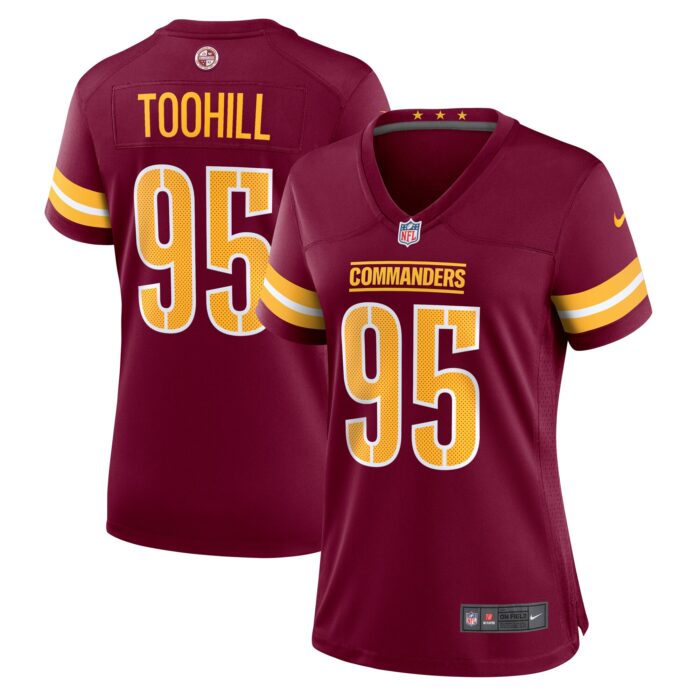 Women’s Washington Commanders Casey Toohill Nike Burgundy Game Jersey