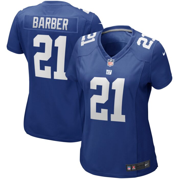Women’s New York Giants Tiki Barber Nike Royal Game Retired Player Jersey
