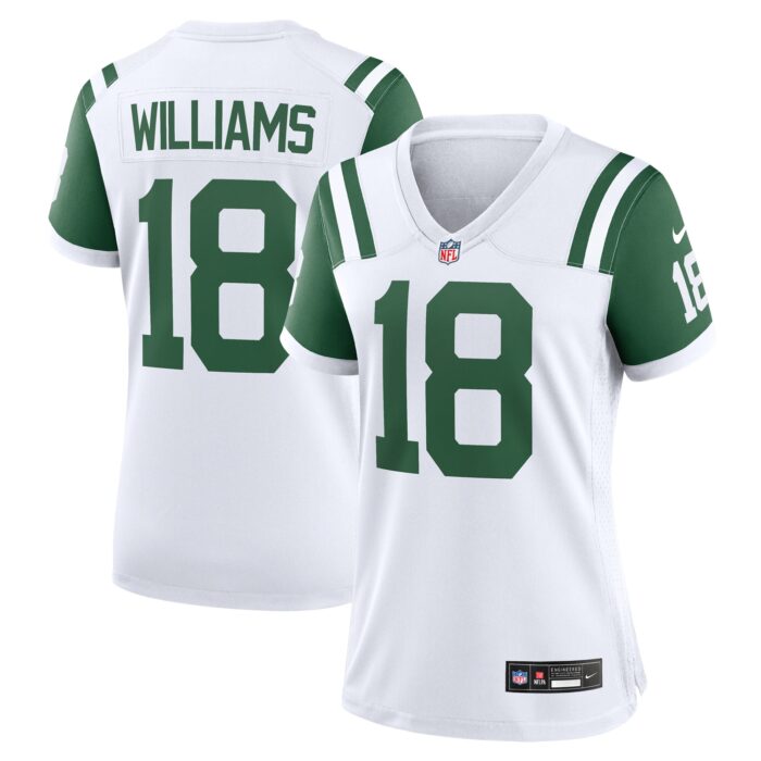 Women’s New York Jets Mike Williams Nike White Classic Alternate Player Game Jersey