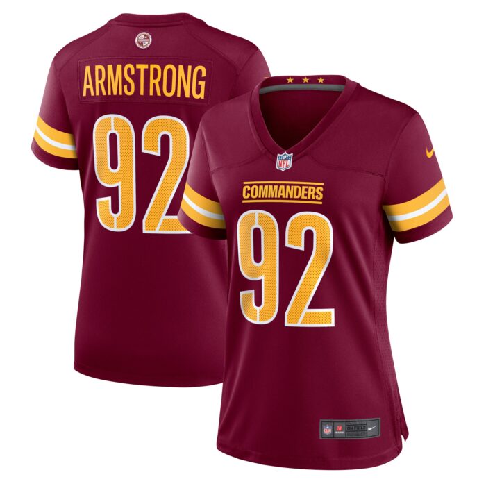 Women’s Washington Commanders Dorance Armstrong Nike Burgundy Game Jersey