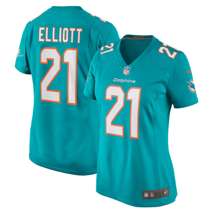 Women’s Miami Dolphins DeShon Elliott Nike Aqua Nike Women’s All Player Jersey