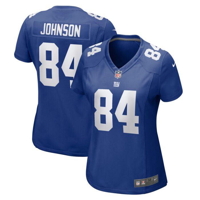 Women’s New York Giants Marcus Johnson Nike Royal Home Game Player Jersey