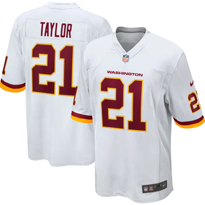 Men’s Washington Football Team Sean Taylor Nike White Retired Player Team Game Jersey