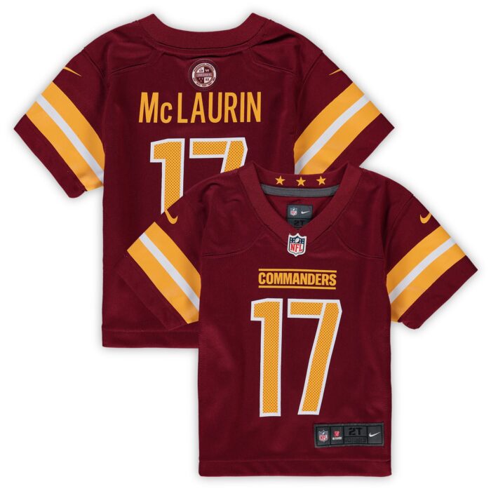 Toddler Washington Commanders Terry McLaurin Nike Burgundy Game Jersey