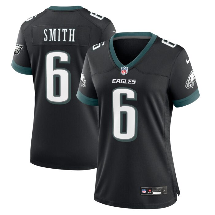 Women’s Philadelphia Eagles DeVonta Smith Nike Black Alternate Game Jersey