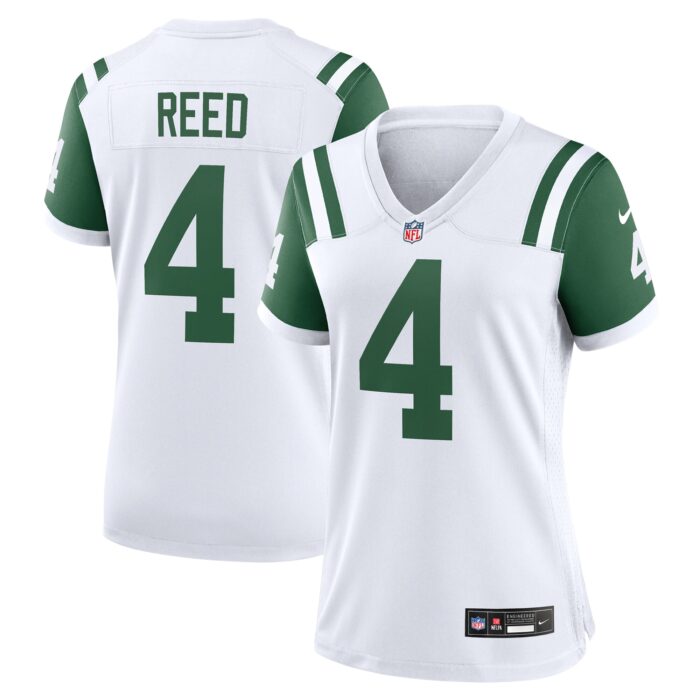 Women’s New York Jets D.J. Reed Nike White Classic Alternate Player Game Jersey