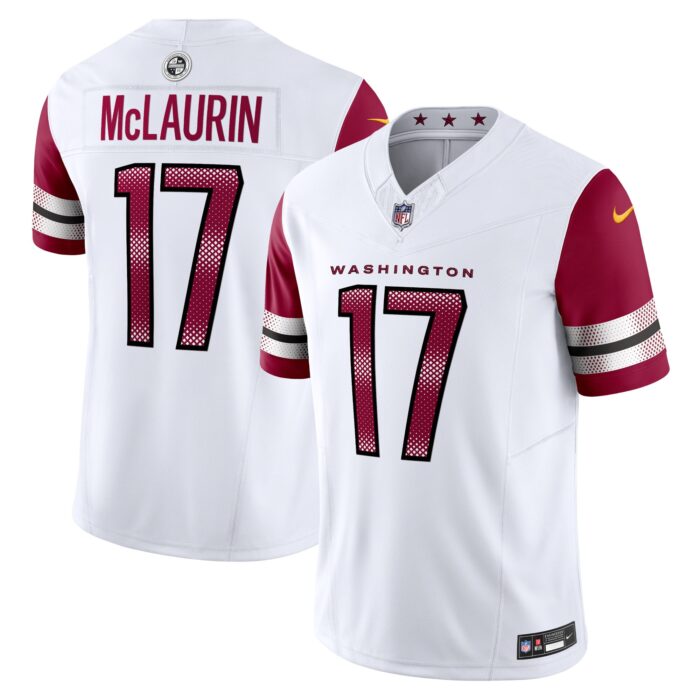 Men’s Washington Commanders Terry McLaurin Nike White Vapor F.U.S.E. Limited Jersey