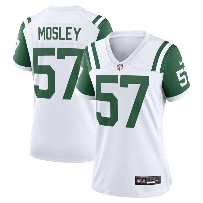 Women’s New York Jets C.J. Mosley Nike White Classic Alternate Game Jersey