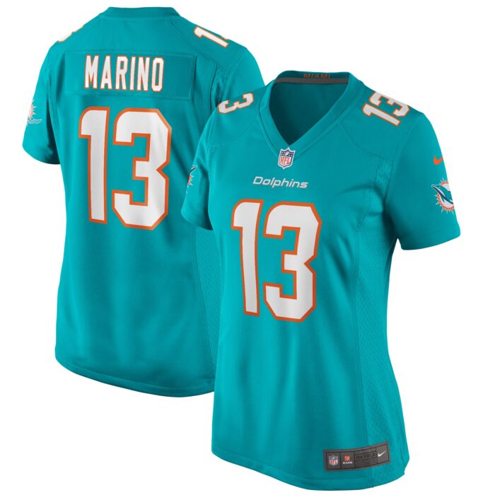 Women’s Miami Dolphins Dan Marino Nike Aqua Game Retired Player Jersey