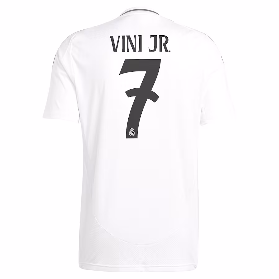 Vini Jr. Real Madrid adidas 2024/25 Home Replica Player Jersey - White