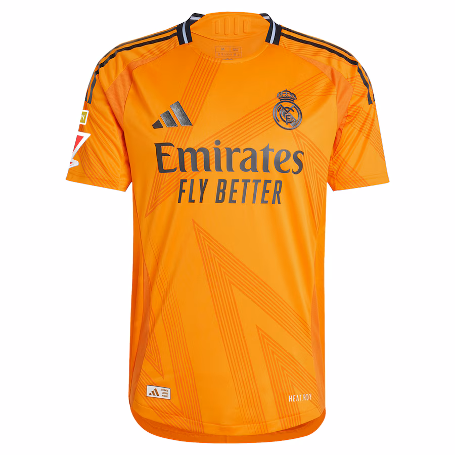 Jude Bellingham Real Madrid adidas 2024/25 Away Authentic Jersey - Orange