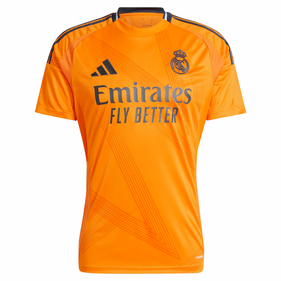 Real Madrid adidas 2024/25 Away Replica Jersey - Orange