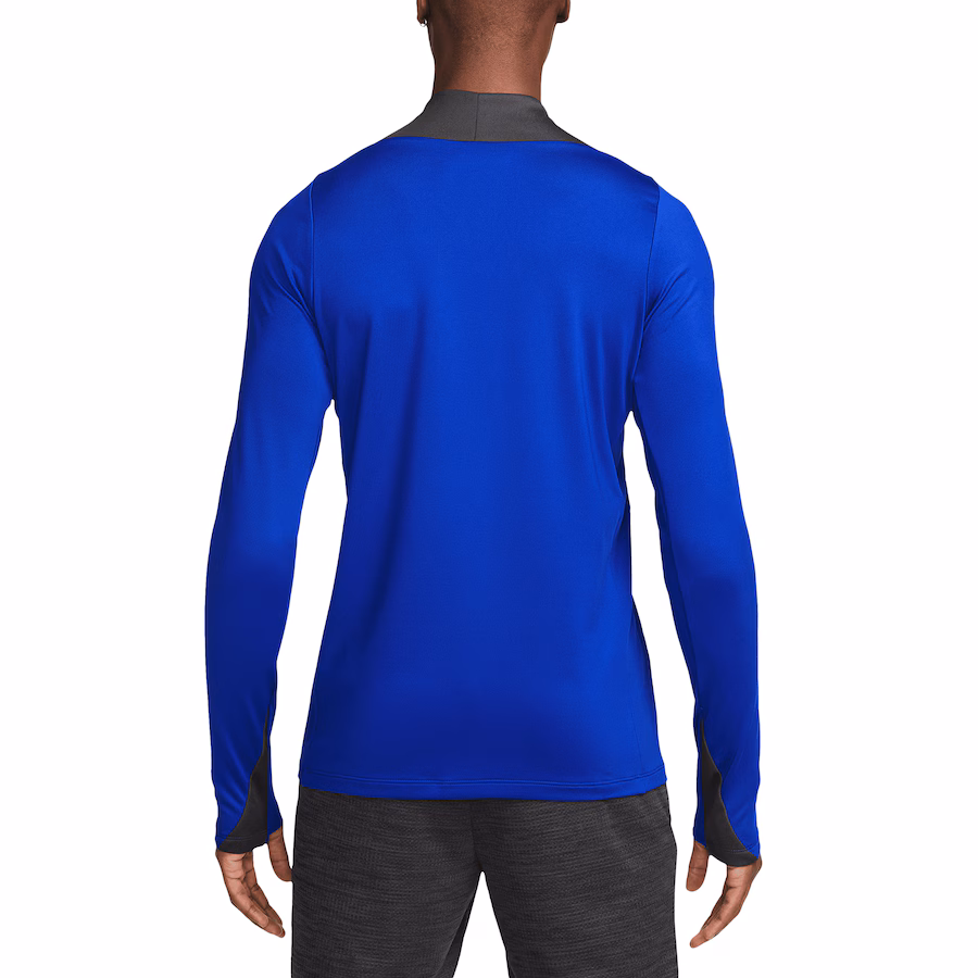 Barcelona Nike 2024/25  Strike Drill Performance Quarter-Zip Pullover Top - Royal