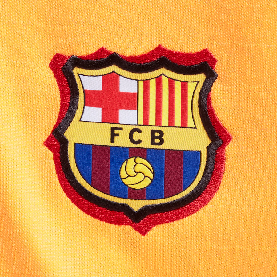 Barcelona Nike 2021/2022 Pre-Match Performance Top - Orange