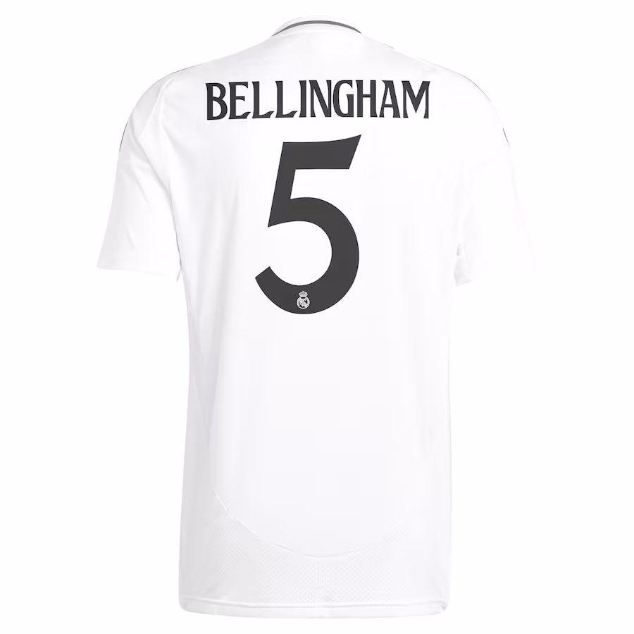 Jude Bellingham Real Madrid adidas 2024/25 Home Replica Player Jersey - White