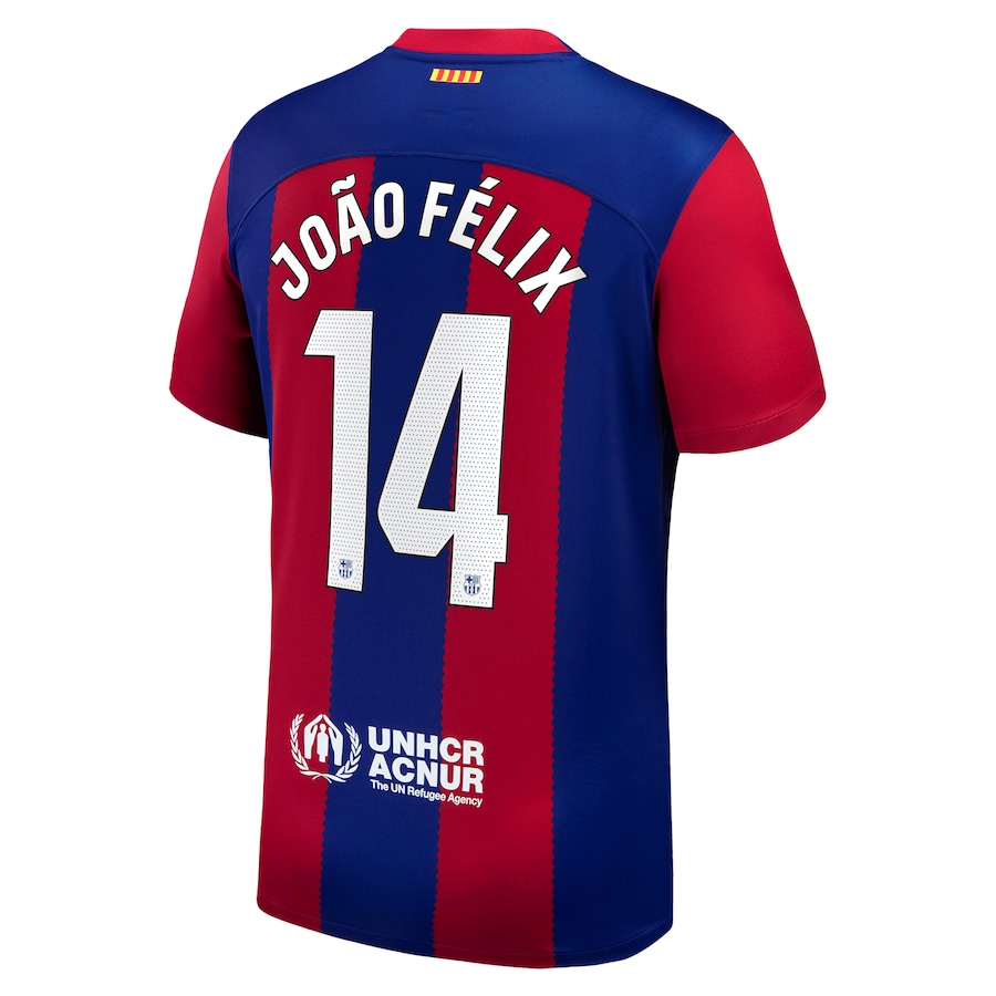 João Félix Barcelona Nike 2023/24 Home Stadium Replica Player Jersey - Royal